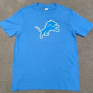 NFL Apparel Mens Detroit Lions T shirt size Large